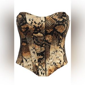 NWT JLUXLABEL snake corset size small